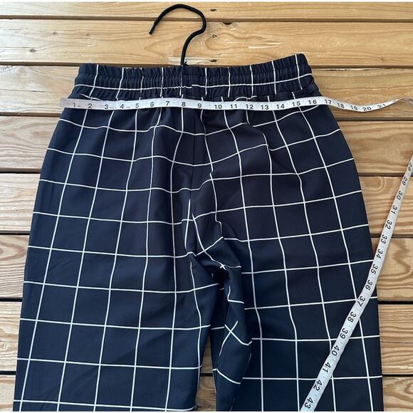 NWT Siksilk Check Jogger Pants Size Large Men’s Black - Picture 9 of 9
